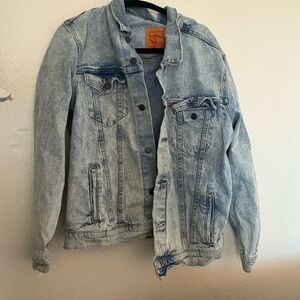 Levi's Washed Light Blue Denim Jacket